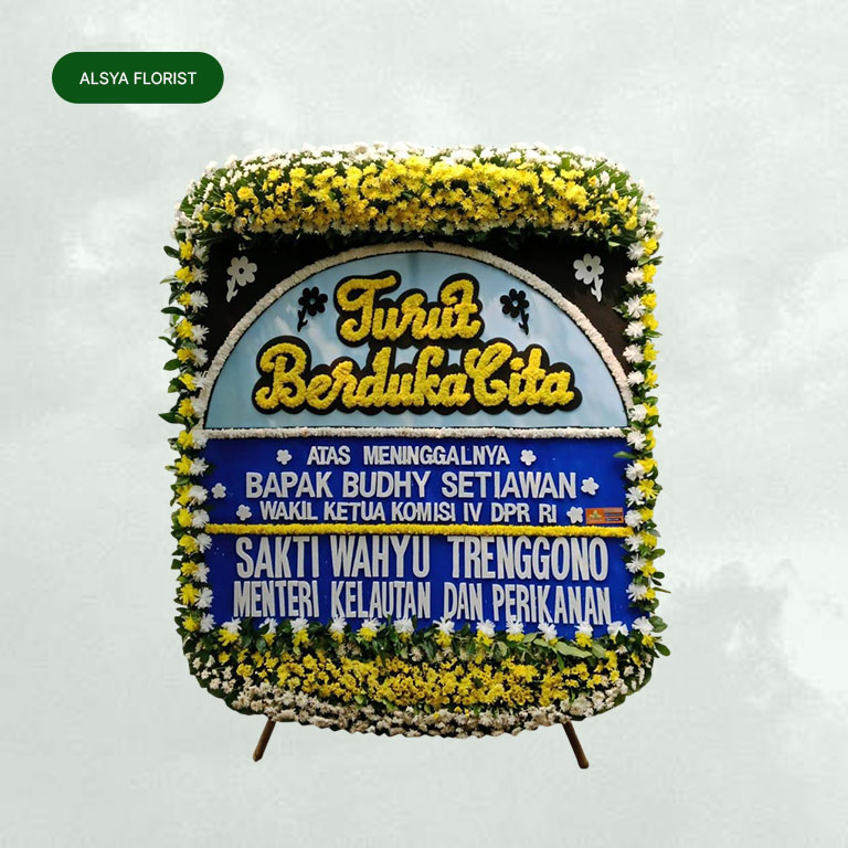 Bunga Papan Duka Cita 001