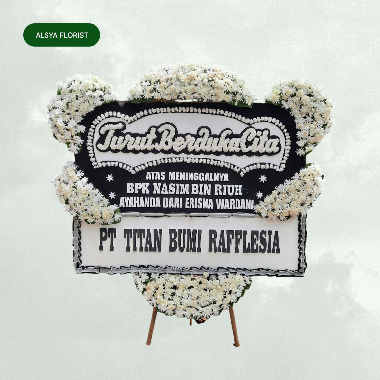 Bunga Papan Duka Cita 010